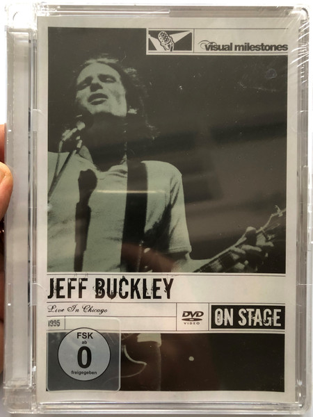 Jeff Buckley - Live in Chicago DVD 1995 ON STAGE / Visual Milestones / So real, Grace, Eternal Life, Hallelujah / Bonus So Real - Last goodbye (Acoustic) / Sony Music video (886974563792)