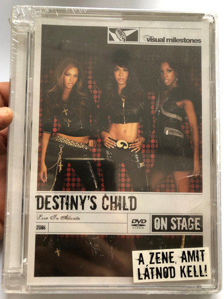 Destiny's Child DVD 2006 Live in Atlanta DVD On Stage / Directed by Julia Knowles / Say my Name, No,No,No, Dilemma, Baby boy, Lose My Breath / Bonus Features & Audio (886973597699)