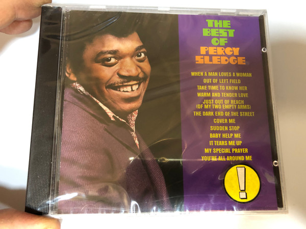 The Best Of Percy Sledge / When A Man Loves A Woman, Out Of Left Field, Take Time To Know Her, Warm And Tender Love, Just Out Of Reach (Of My Two Empty Arms), The Dark End Of The Street, Cover Me / Atlantic ‎Audio CD / 7567-81443-2