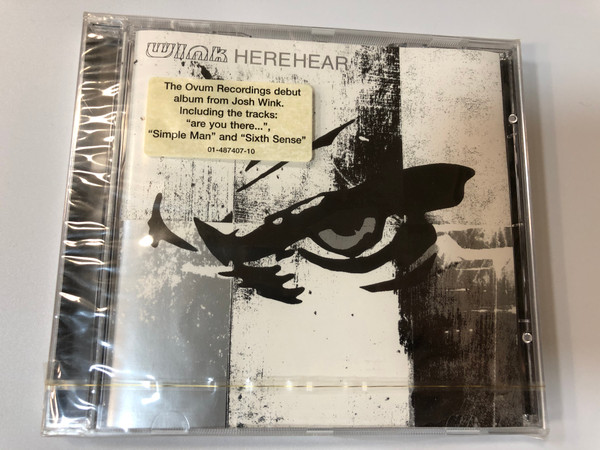 Wink ‎– Herehear / The Ovum Recordings debut album from Josh Wink. Including the tracks: ''are you there...'', ''Simple Man'' and ''Sixth Sense'' / Ovum Recordings Audio CD 1998 / 487407 2