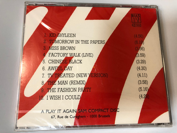 The Neon Judgement ‎– General Pain & Major Disease / Play It Again Sam Records ‎Audio CD / BIAS 113 CD