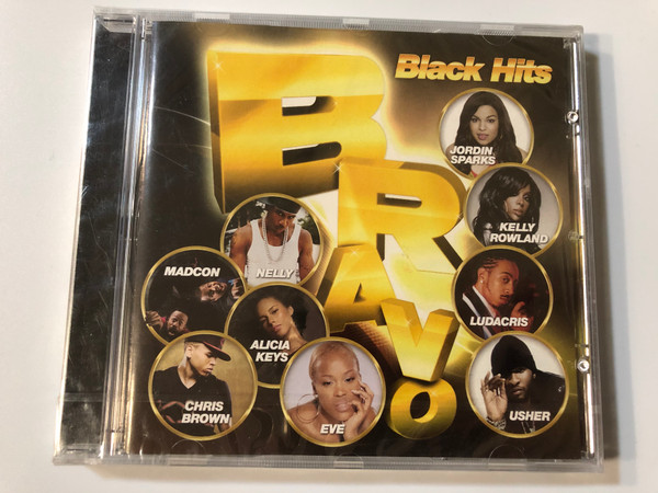 Bravo - Black Hits / Jordin Sparks, Kelly Rowland, Ludacris, Usher, Eve, Nelly, Madcon, Alicia Keys, Chris Brown / Sony Music Entertainment Audio CD 2008 / 88697440132