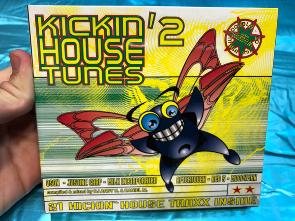 Kickin' House Tunes 2 / Oson, Justine Eaap, Milk Incorporated, Aftertouch, Red 5, Moodyman / Compiled & Mixed by Dj Andy H. & Daniel M. / 21 Kickin' House Traxx Inside / Massive Dance Attack 2x Audio CD 1997 / DCD 089-4743