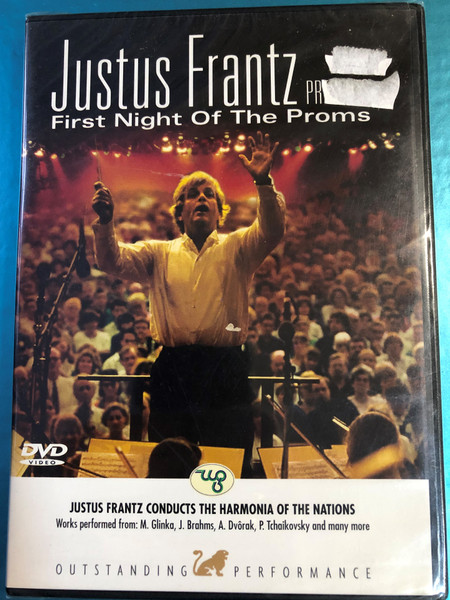 Justus Frnatz DVD 2006 First Night Of the Proms / Directed by Rolf Sturm / Brahms, Dvorák, Tchaikovsky, Strauss / Weton-Wesgram - Perform 033 (8717423028703)