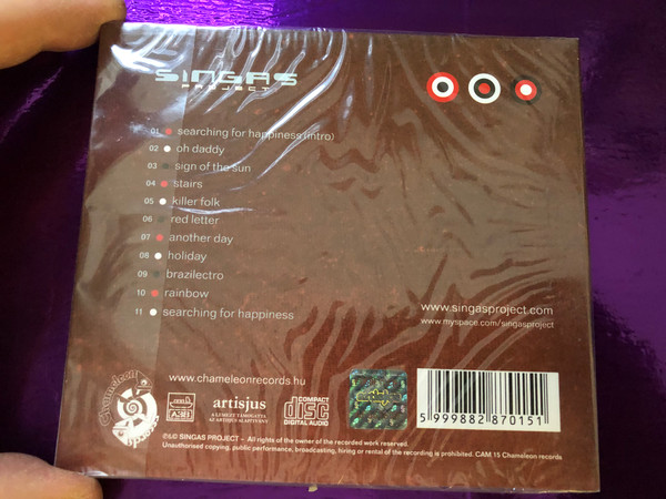 Singas Project – Yolife / Chameleon Records Audio CD / CAM15