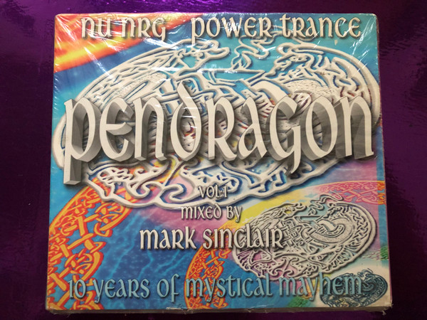 Nu-Nrg Power Trance - Pendragon - Vol. 1 / Mixed By Mark Sinclair / 10 Years Of Mystical Mayhem / Millenium 2x Audio CD 2001 / Mill 106-DCD
