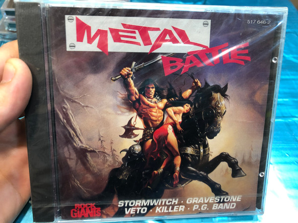 Metal Battle / Stormwitch, Gravestone, Veto, Killer, P. G. Band / Rock Giants / Karussell Audio CD 1992 Stereo / 517 646-2