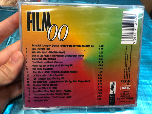 The Filmscore Orchestra Presents - Film 00 behave... / Austin Powers, Star Wars, The Matrix, Notting Hill, Wild Wild West, Payback / Going for a Song Audio CD / GFS273