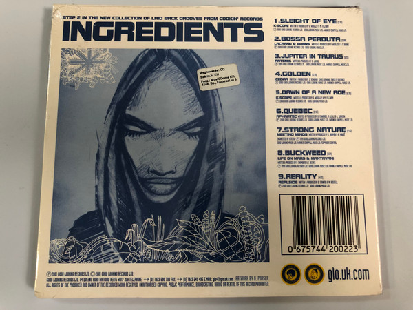Ingredients Step 2 / Cookin' Step 2 In The New Collection Of Laid Back Grroves From Cookin' Records / Cookin' Records Audio CD 2001 / CKB02