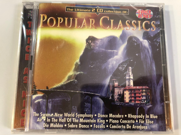 The Ultimate 2 CD collection Of: Popular Classics / The Swan, New World Symphony, Dance Macabre, Rhapsody In Blue, Air, In The Hall Of The Mountain King, Piano Concerto, Fur Elise, Die Moldau / Digimode 2x Audio CD 1997 / CD 88003