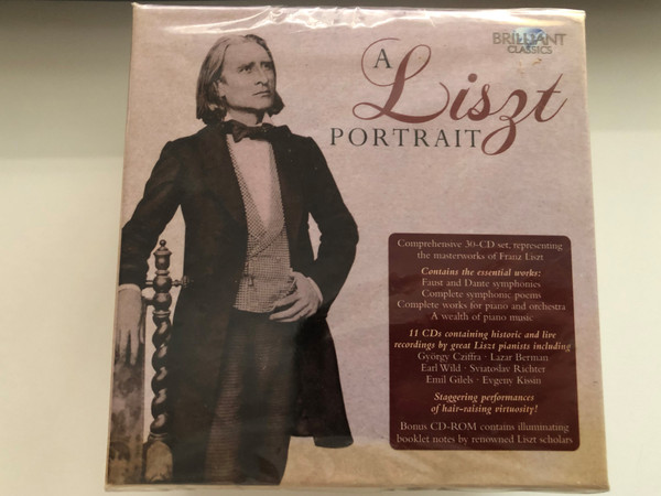 A Liszt Portrait / Contains the essential works: Faust and Dante symphonies, Complete symphonic poems, Complete works for piano and orchestra, A wealth of piano music / Brilliant Classics 30x Audio CD 2011 / 94215 