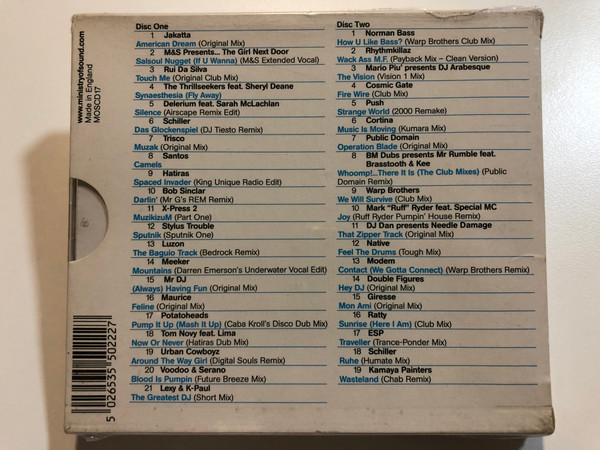 The Annual Spring 2001 / 2CD - 40 Tracks Featuring: Jakatta, M&S, Norman Bass, Schiller, Rui Da Silva & Rhythmkillaz / Ministry Of Sound 2x Audio CD 2001 / MOSCD17