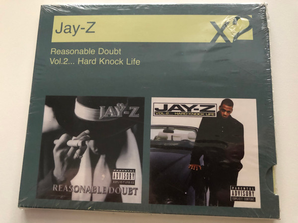 Jay-Z – Reasonable Doubt, Vol.2... Hard Knock Life / Sony BMG Music Entertainment 2x Audio CD 2007 / 88697158962