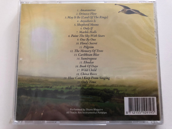 Enya - The Very Best Of Enya On Panpipes / Amarantine, Orinoco Flow, Anywhere Is, Ebudae, Only Time / Instrumental, Performed by Shane Maguire / @Music Audio CD 2000 / 2000 2