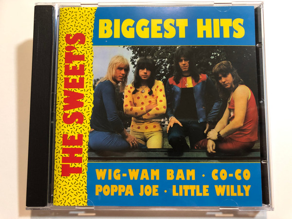 The Sweet's Biggest Hits / Wig-Wam Bam, Co-Co, Poppa Joe, Little Willy / RCA Audio CD 1992 / 74321 10630 2