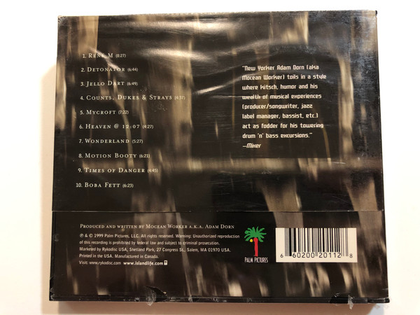 Mocean Worker – Mixed Emotional Features / Palm Pictures Audio CD 1999 / PALMCD 2011-2