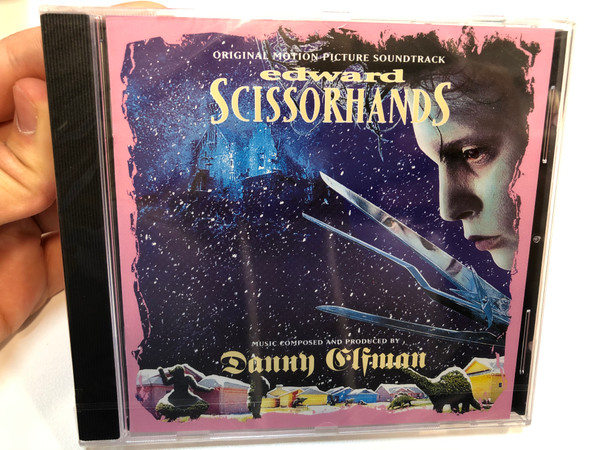 Edward Scissorhands (Original Motion Picture Soundtrack) / Music Composed And Produced By Danny Elfman / MCA Records Audio CD 1990 / MCD10133