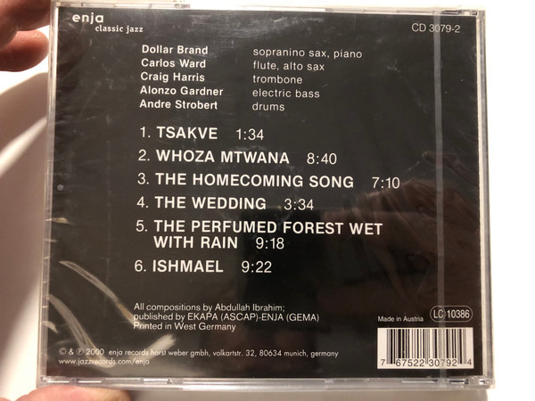 Dollar Brand – At Montreux / Abdullah Ibrahim / Enja Records Audio CD 2000 / CD 3079-2