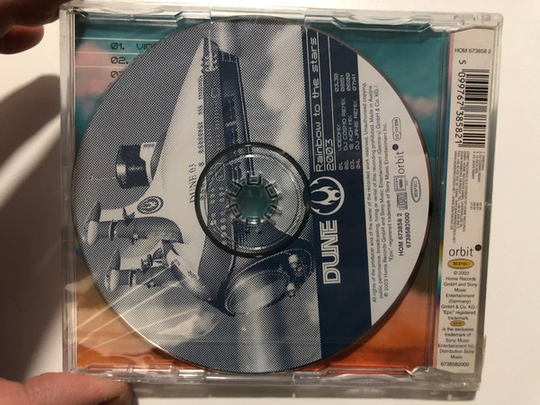 Dune – Rainbow To The Stars 2003 / Orbit Records Audio CD 2003 / HOM 673858 2