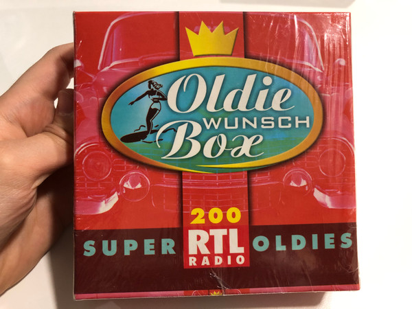 Oldie Wunsch Box (200 Super RTL Radio Oldies) / Selected Sound Carrier AG 10x Audio CD 2000 / 7619929531422