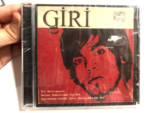 Giri / Do It, Back to square one, Hurricane, Shadow of a doubt, Clean, Roots, Stuck in between, Cannonball, Save me, Wanna be, Million miles, Gone / RoastingHouse Music Audio CD / RHRCD 676-2