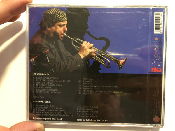 Agoston Bela with Frank London - Tikmonka / Etnofon Records Audio CD / ER-CD 098
