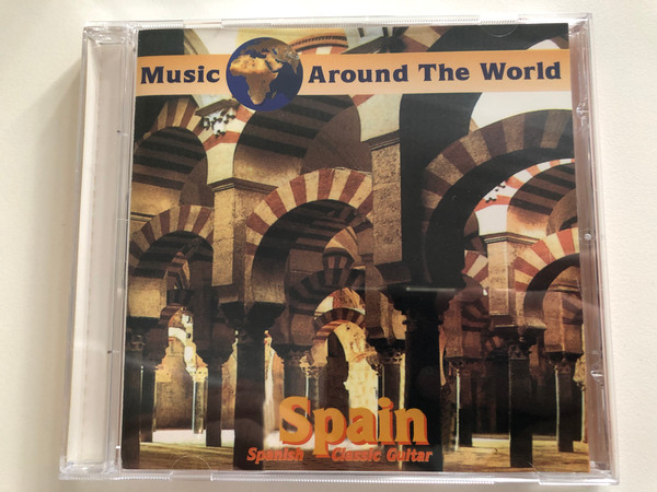 Music Around The World: Spain - Spanish Classic Guitar / Galaxy Music Audio CD 1995 / 3881602