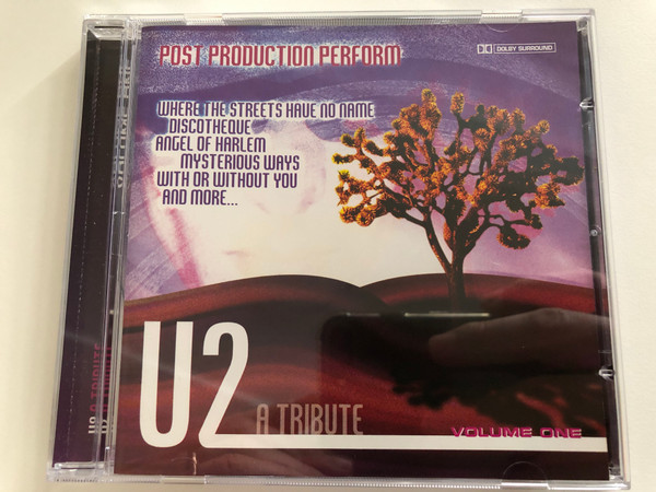 U2 A Tribute - Volume One / Post Profuction Perform / Where The Streets Have No Name, Discotheque, Angel Of Harlem, Mysterious Ways, With Or Without You, And More... / Maverick Music Audio CD / 22-2161