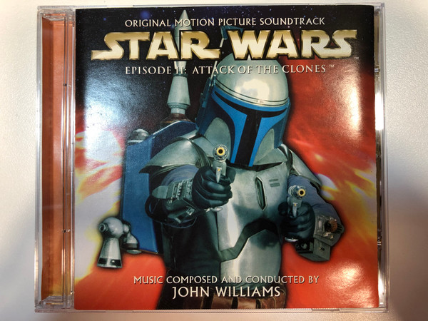 Star Wars Episode II: Attack Of The Clones (Original Motion Picture Soundtrack) / Music Composed And Conducted By John Williams / Sony Classical Audio CD 2002 / SK 89932