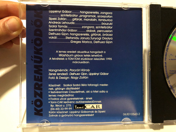 Delhusa – Mediterrán / Ezt A Lemezt Edesapam Emlekere Irtam / Magneoton Audio CD / 063010560-2