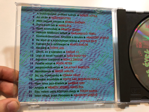 Legendák - A Hatvanas Évek № 2. / Nekünk Találkozni Kellett, Csavard Fel A Szőnyeget, Légy Jó Kicsit Hozzám, Fekete Vonat, Isten Véled, Édes Piroskám / Mega Audio CD 1993 / HCD 37658
