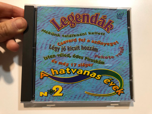 Legendák - A Hatvanas Évek № 2. / Nekünk Találkozni Kellett, Csavard Fel A Szőnyeget, Légy Jó Kicsit Hozzám, Fekete Vonat, Isten Véled, Édes Piroskám / Mega Audio CD 1993 / HCD 37658