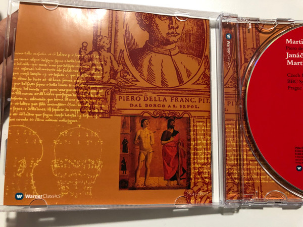 Martinů - Frescoes · Double Concerto / Janáček: Our Father · Hukvaldy Songs / BBC Symphony Orchestra, Sir Andrew Davis, Prague Philharmonia, Jiří Bělohlávek / BBC Symphony Chorus / Warner Classics Audio CD 2005 / 2564 61951-2