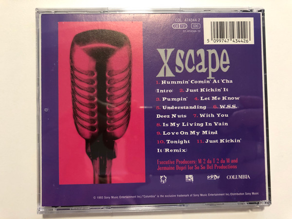 Xscape – Hummin' Comin' At 'Cha / Columbia Audio CD 1993 / COL 474344 2