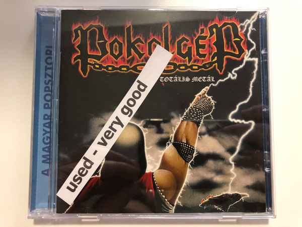 Pokolgép – Totális Metál / Hungaroton Audio CD 2003 / HCD 37023