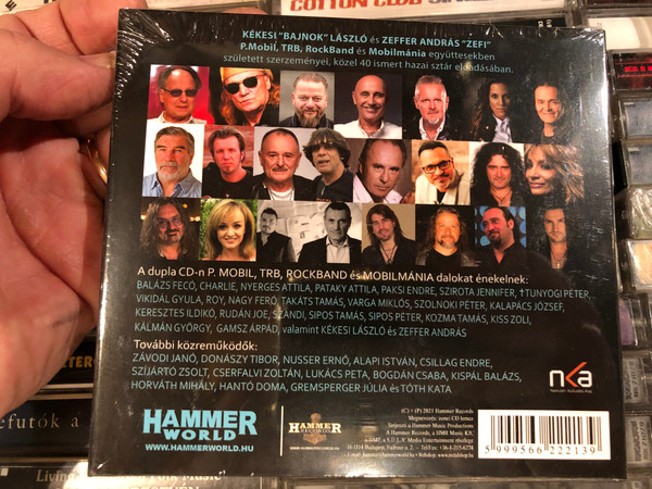 40 Év - Bajnok & Zefi - Mobilmánia / Hammer Records 2x Audio CD 2021 / HMRDCD204