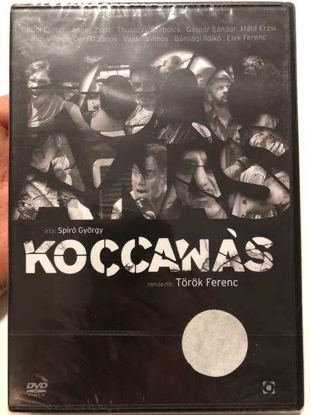 Koccanás DVD 2009 / Directed by Török Ferenc / Written by Spíró György / Starring: Ónodi Eszter, Anger Zsolt, Gáspár Sándor, Bánsági Ildikó, Elek Ferenc / Hungarian B&W Feature Film (5999544257597)