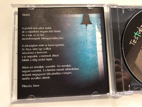 Testverek - Szeretet-himnusz / Audio CD 2001 / GAR 05
