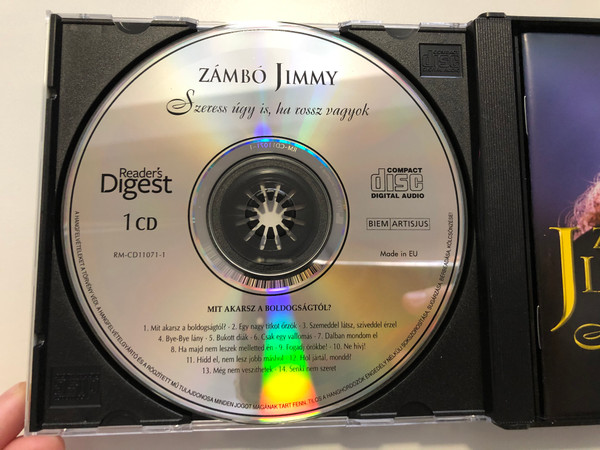 Zámbó Jimmy – Szeress Úgy Is, Ha Rossz Vagyok / Reader's Digest Hungary 4x Audio CD 2011 / RM-CD11071-1-4