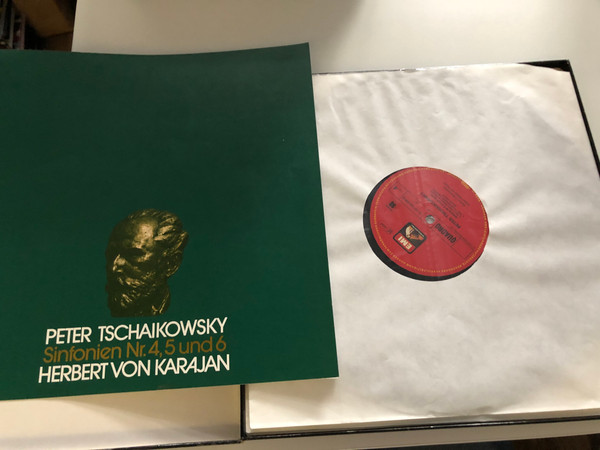 Tschaikowsky:  Sinfonien Nr.4-6 / Berliner Philharmoniker, Herbert von Karajan / EMI Records 3x LP / 1C 197- 02 305/07 Q / Tchaikovsky's Symphony No. 4-6
