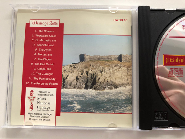 Rick Wakeman – Heritage Suite (A Tribute To The Unique Heritage Of The Isle Of Man) / President Records Audio CD 1993 / RWCD 16