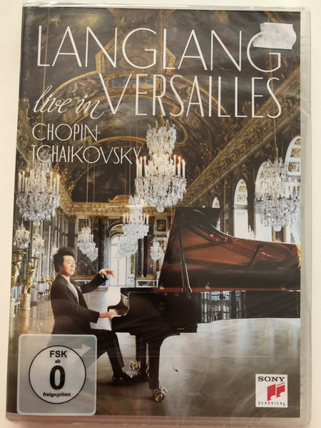 Langlang live in Versailles DVD 2015 Chopin - Tchaikovsky / Sony Classical / Directed by Andy Sommer / A special concert in the Hall of Mirrors at Versailles Palace (888751469297)