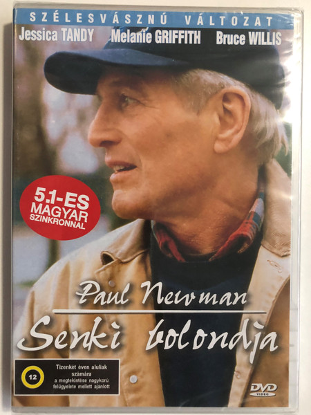 Nobody's fool (Senki bolondja) DVD 1994 / Directed by Robert Benton / Starring: Paul Newman, Paul Newman, Jessica Tandy, Bruce Willis, Melanie Griffith (5999544560468)