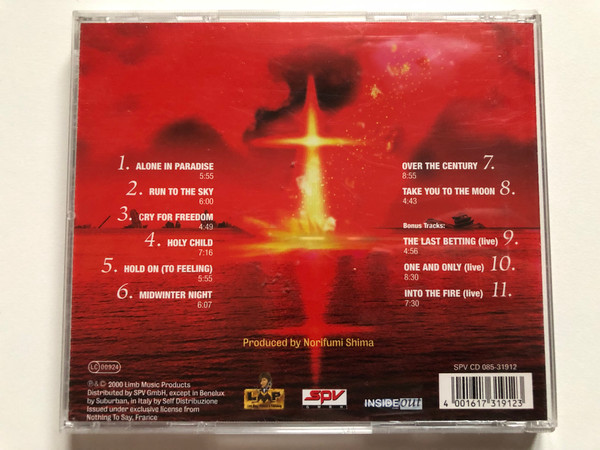 Concerto Moon – Fragments Of The Moon / Finest Melodic Power Metal from Japan, debut album incl. 3 live bonustracks! / LMP Audio CD 2000 / LMP 0004-015 CD