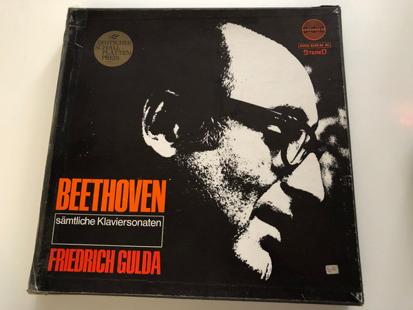 Beethoven - Sämtliche Klaviersonaten - Friedrich Gulda / Amadeo 11x LP Stereo / AVRS 6434-44 St