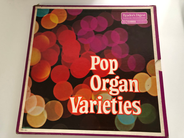 Pop Organ Varieties / Reader's Digest 4x LP / RDA 46-A