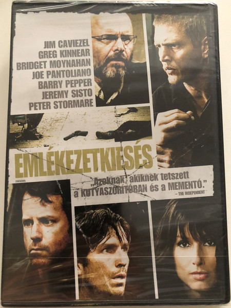 Unknown DVD 2006 Emlékezetkiesés / Directed by Simon Brand / Starring: James Caviezel, Greg Kinnear, Bridget Moynahan, Joe Pantoliano (5999075600176)