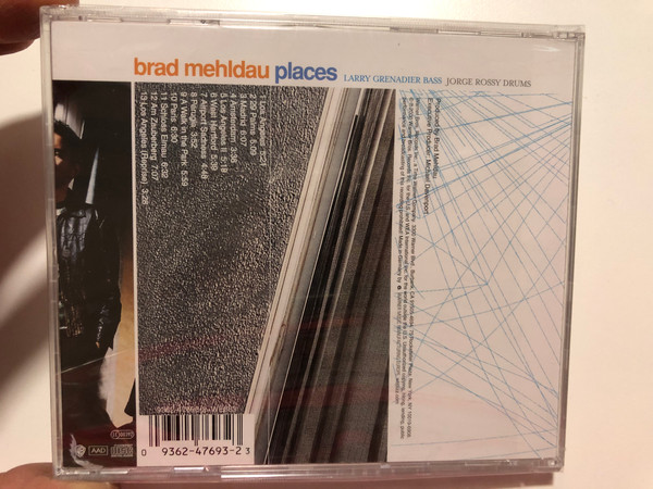 Brad Mehldau – Places / Larry Grenadier (bass), Jorge Rossy (drums) / Warner Bros. Records Audio CD 2000 / 9362-47693-2