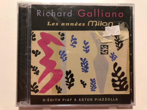 Richard Galliano – Les Années Milan / D'Edith Piaf A Astor Piazzolla / Milan 2x Audio CD 2016 / 399 538-2