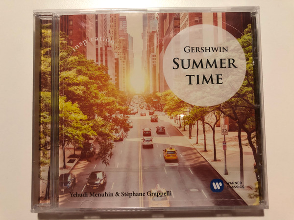 Gershwin – Summertime / Yehudi Menuhin & Stéphane Grappelli / Insp!ration / Warner Classics Audio CD 2019 Stereo / 0190295453619